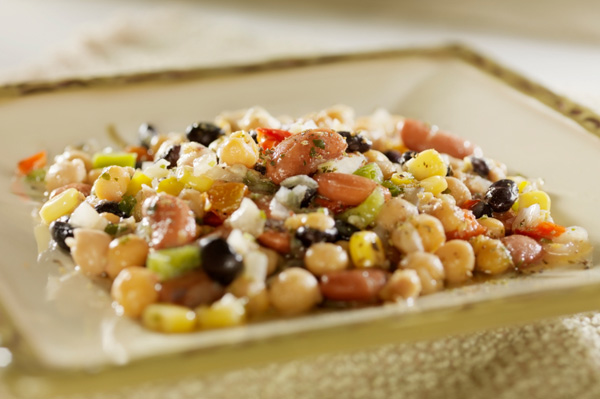 Easy bean salad