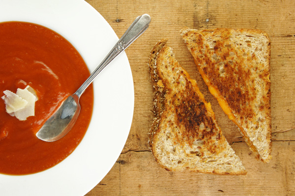 Gourmet grilled cheese