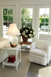 Hamptons style living room