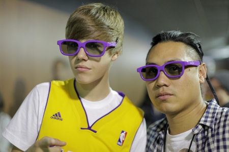 Justin Bieber and Never Say Never director John Chu