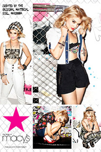 Kelly Osbourne in Material Girl ad