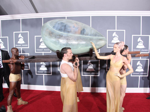 Lady Gaga Grammy egg