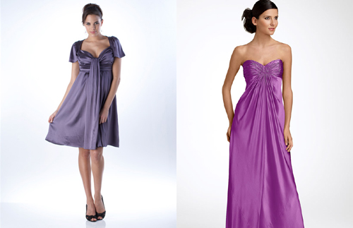 Purple dress