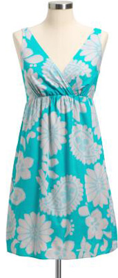Cross-Front Babydoll Dress