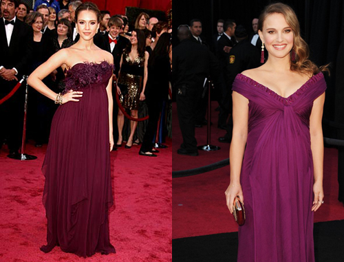 jessica alba 2011 blue dress. Jessica Alba-Natalie Portman