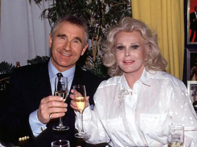 Zsa Zsa Gabor and husband