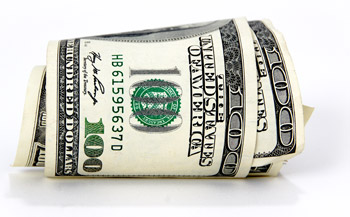 $100 bills