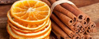 Orange and cinnamon