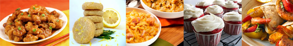 red-orange-yellow food