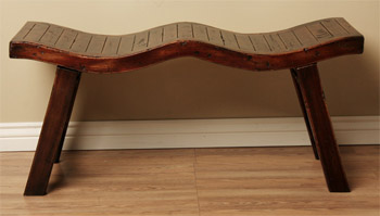 Wavy bench
