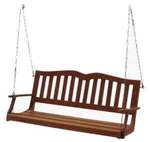 Sequoia Porch Swing, Hardwood Finish