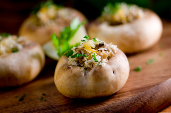 Stuffed mushrooms
