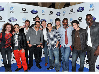 American Idol 10 Top 12 Men