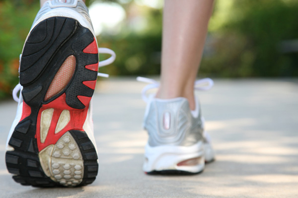 Woman running