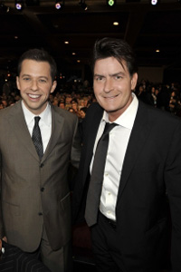 Jon Cryer and Charlie Sheen