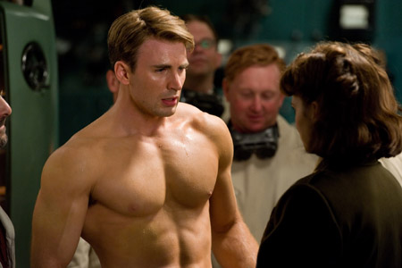 Chris Evans as Captain America