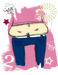 Fashion mistake #2: Muffin top