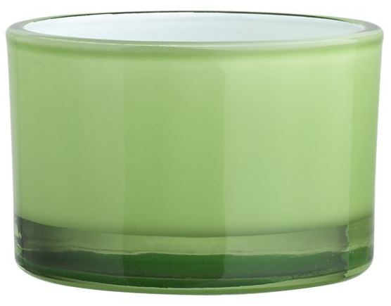 Green tea lights add ambience for St. Patrick's Day