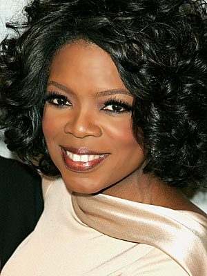 Oprah's gorgeous hairstyle