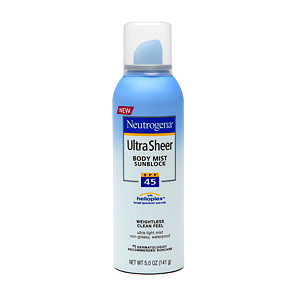 Nutrogena Ultra Sheer Spray Sun Protection