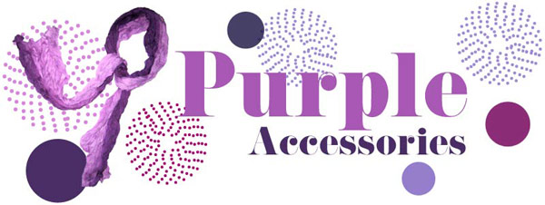 Purple accessories