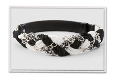 Braided belt