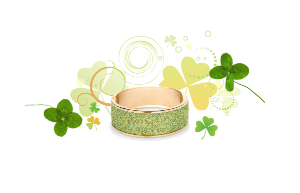 green betsey johnson bracelet