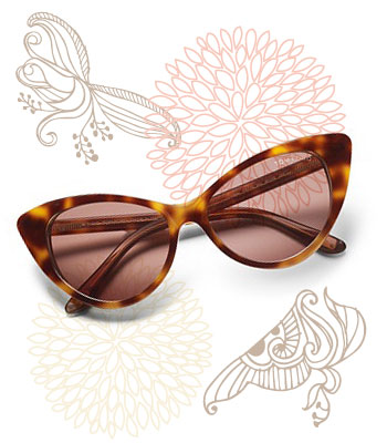 Tom Ford cateyes, $360 at Saks Fifth Avenue