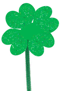 DIY Shamrock craft