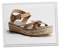 Espadrille wedge sandals
