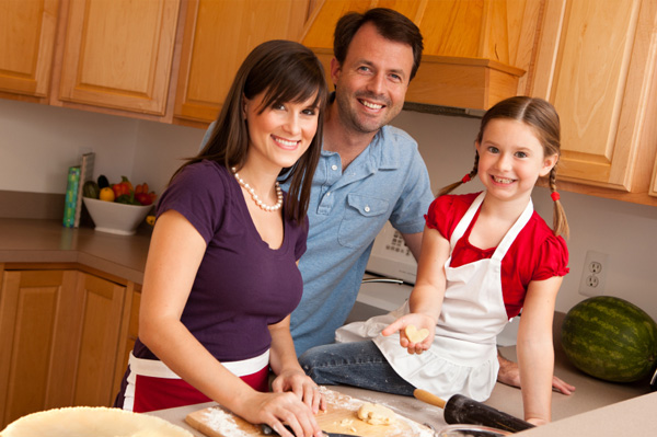 Family baking