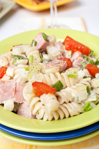 Garbage pasta salad