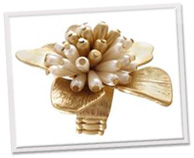 Gold cocktail ring