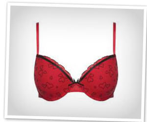 Heart bra