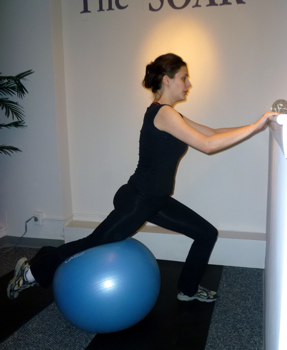 Hip flexor stretch