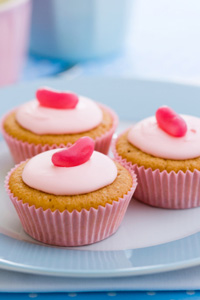 Jelly bean cupcake