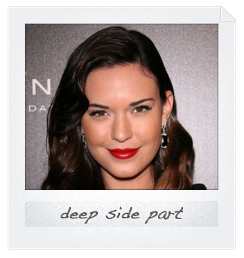 Deep side part