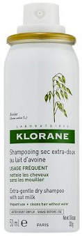 Klorane Gentle Dry Shampoo With Oat Milk Spray To Go