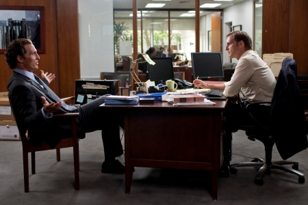Matthew McConaughey and Patrick Wilson in The Lincoln Lawyer