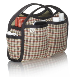 Vintage Cool: Plaid Doctrine Purse Organizer