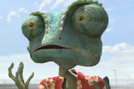 Johnny Depp is Rango