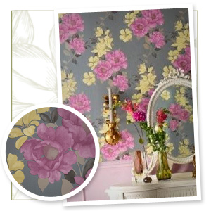 Renew shelving with wallpaper