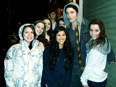 Robert Pattinson and Kristen Stewart
