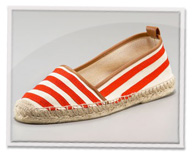 Slip-on espadrille flats