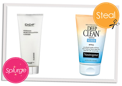 Exfoliating cleanser