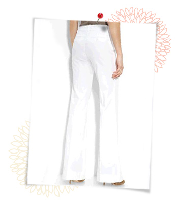 White slacks, $138 at Nordstrom