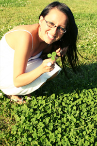 Look for shamrocks and clovers on St. Patrick's Day