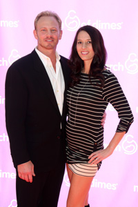 Ian Ziering and Erin Ludwig