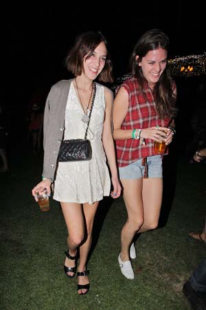 Alexa Chung at Coachella 2011