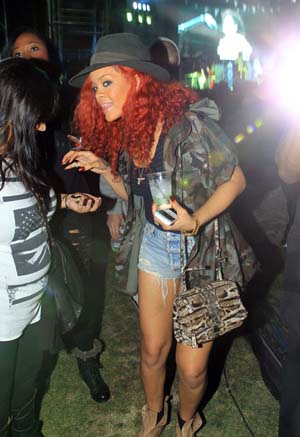 Rihanna at Coachella Day 2
